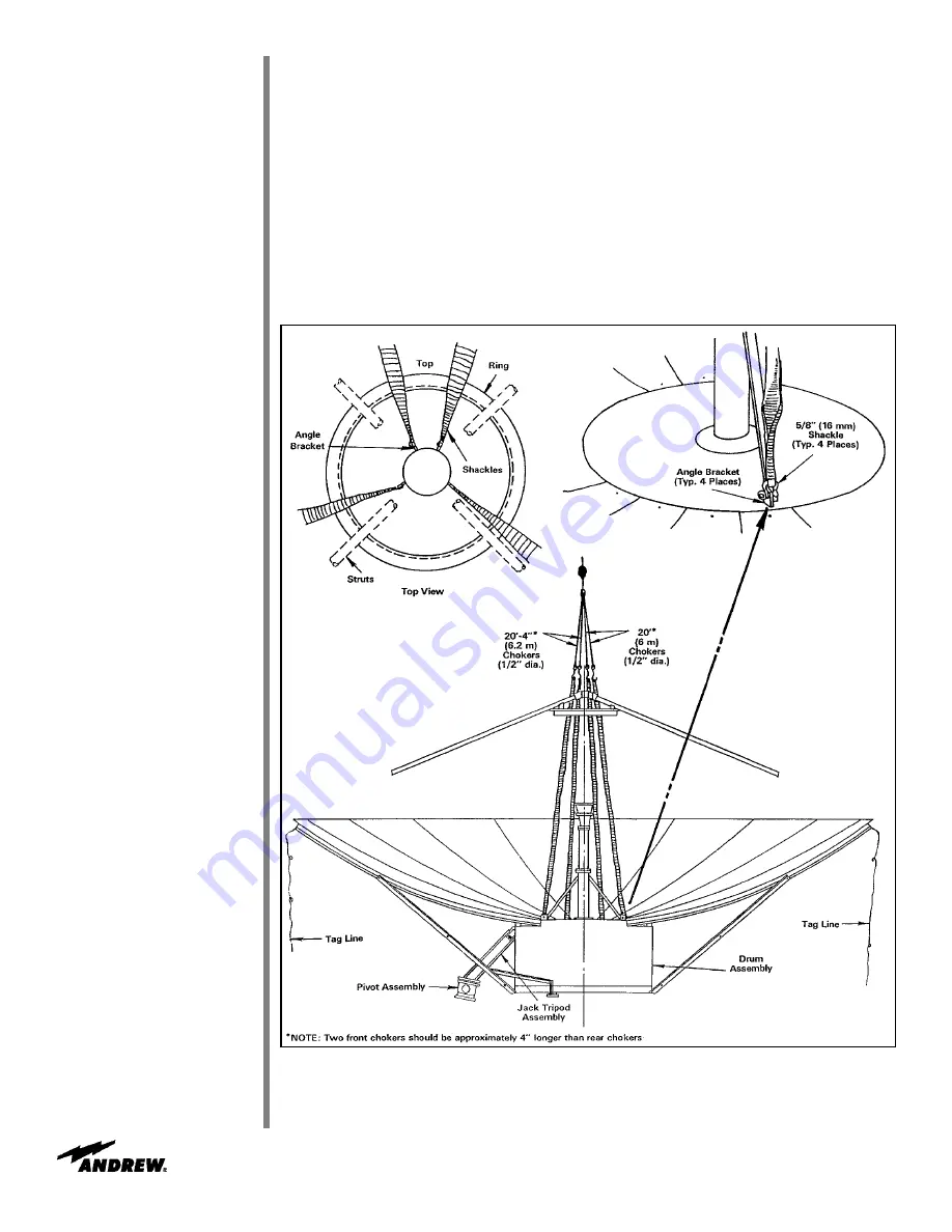 Andrew 9.3-Meter ESA Installating And Operation Manual Download Page 47