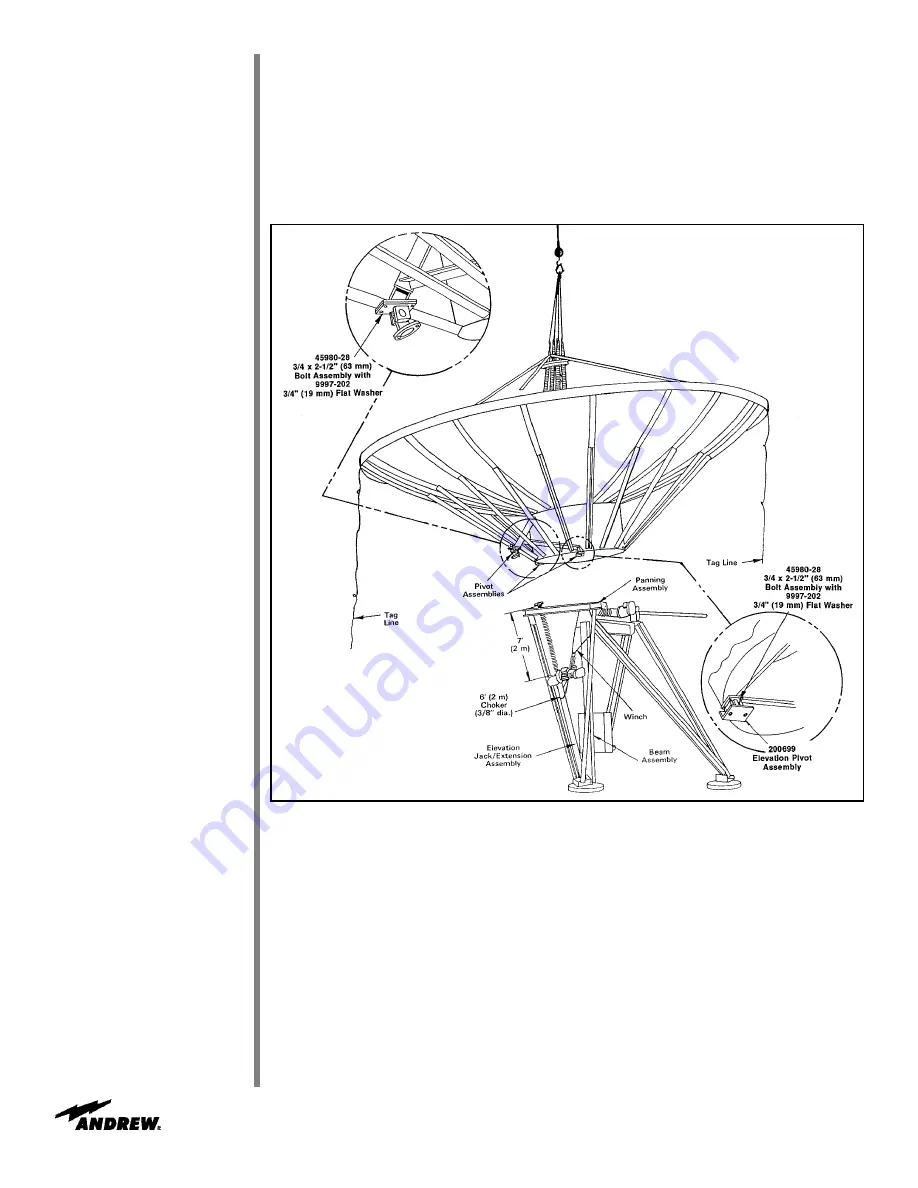 Andrew 9.3-Meter ESA Installating And Operation Manual Download Page 48