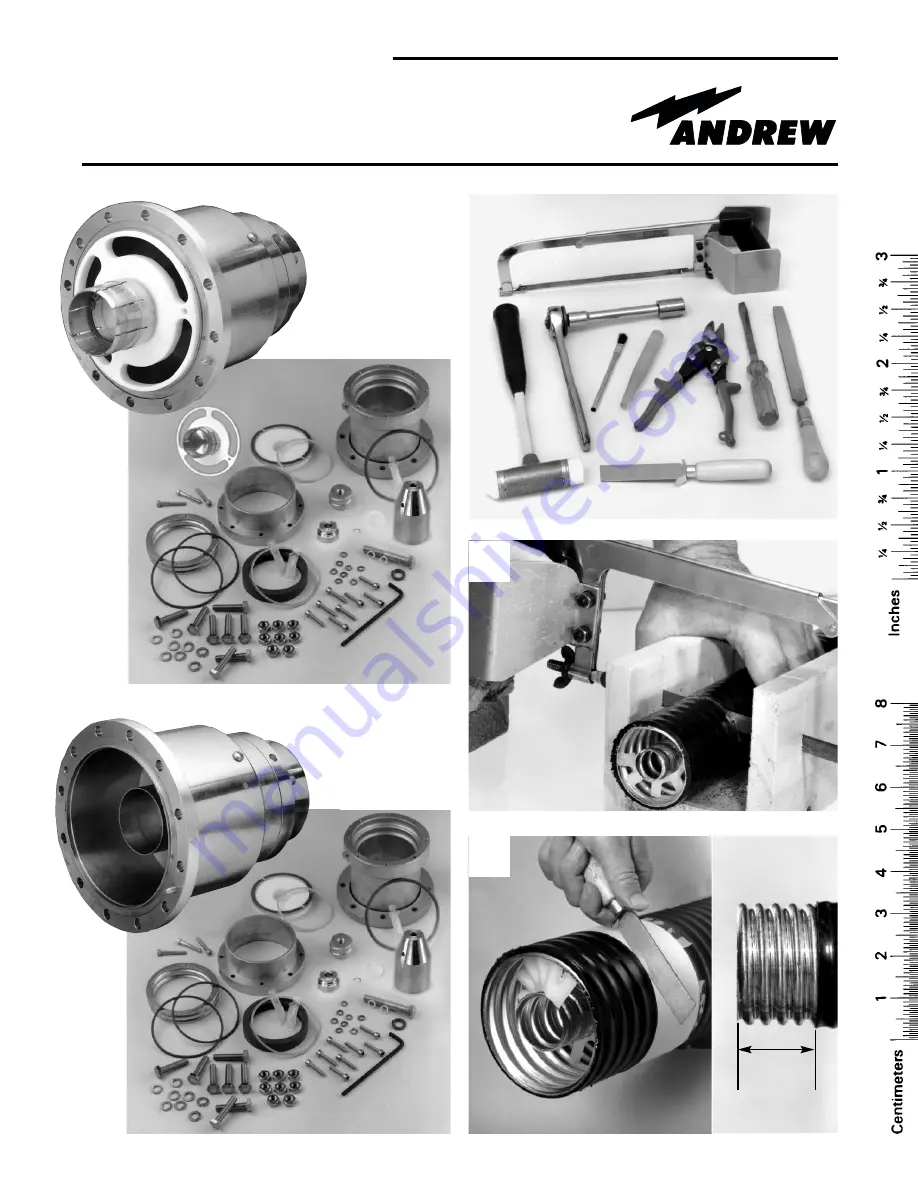 Andrew HELIAX HJ11-50 Installation Instructions Download Page 1