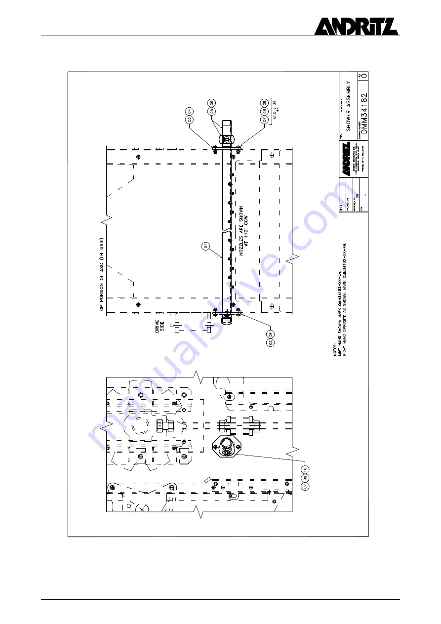 Andritz Aqua-Screen ASC-013-013-194 Operation & Maintenance Manual Download Page 108