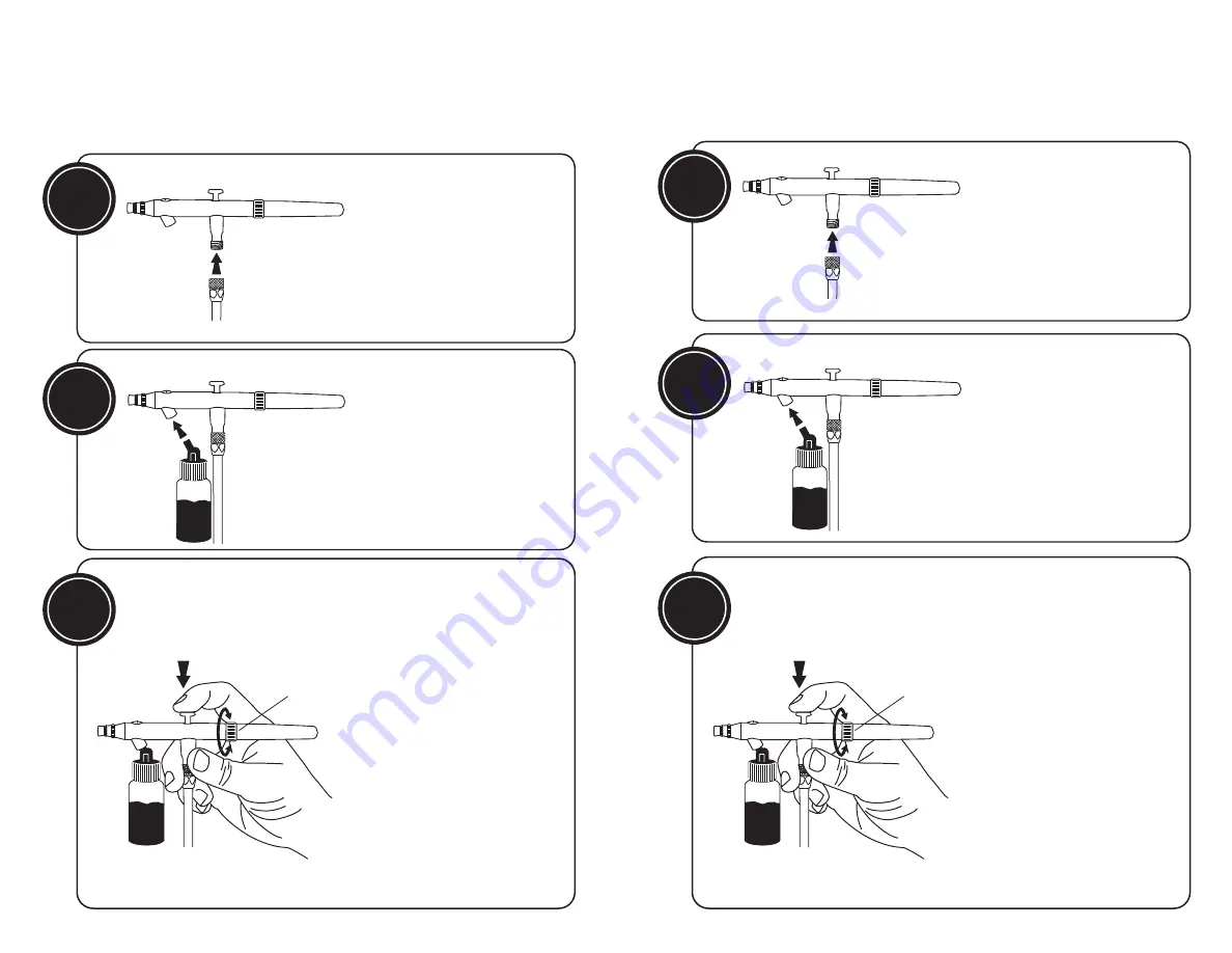 Anest Iwata iwata Revolution mini HP-M Instruction Manual Download Page 9