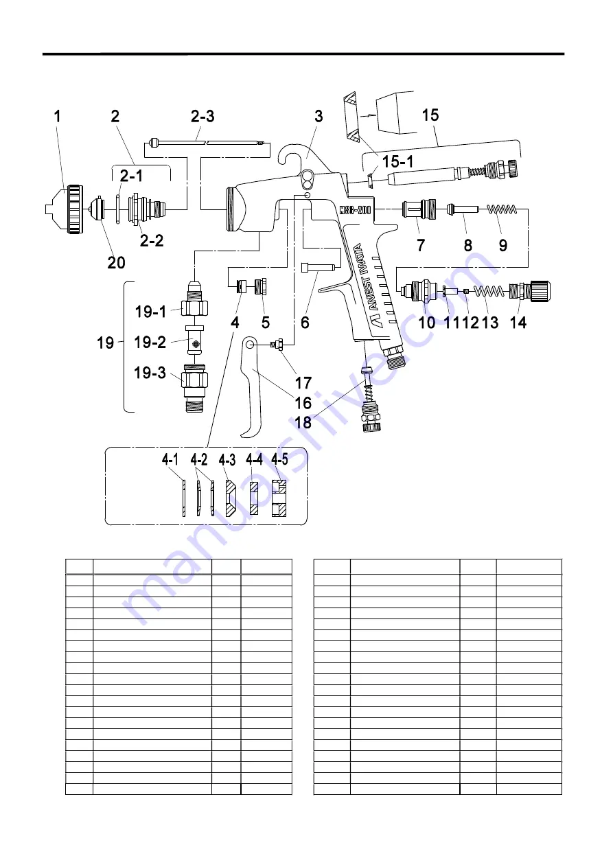 Anest Iwata MSG-200 Скачать руководство пользователя страница 15