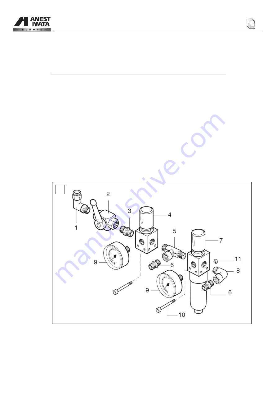 Anest Iwata MSU-113 N Use And Maintenance Manual Download Page 40