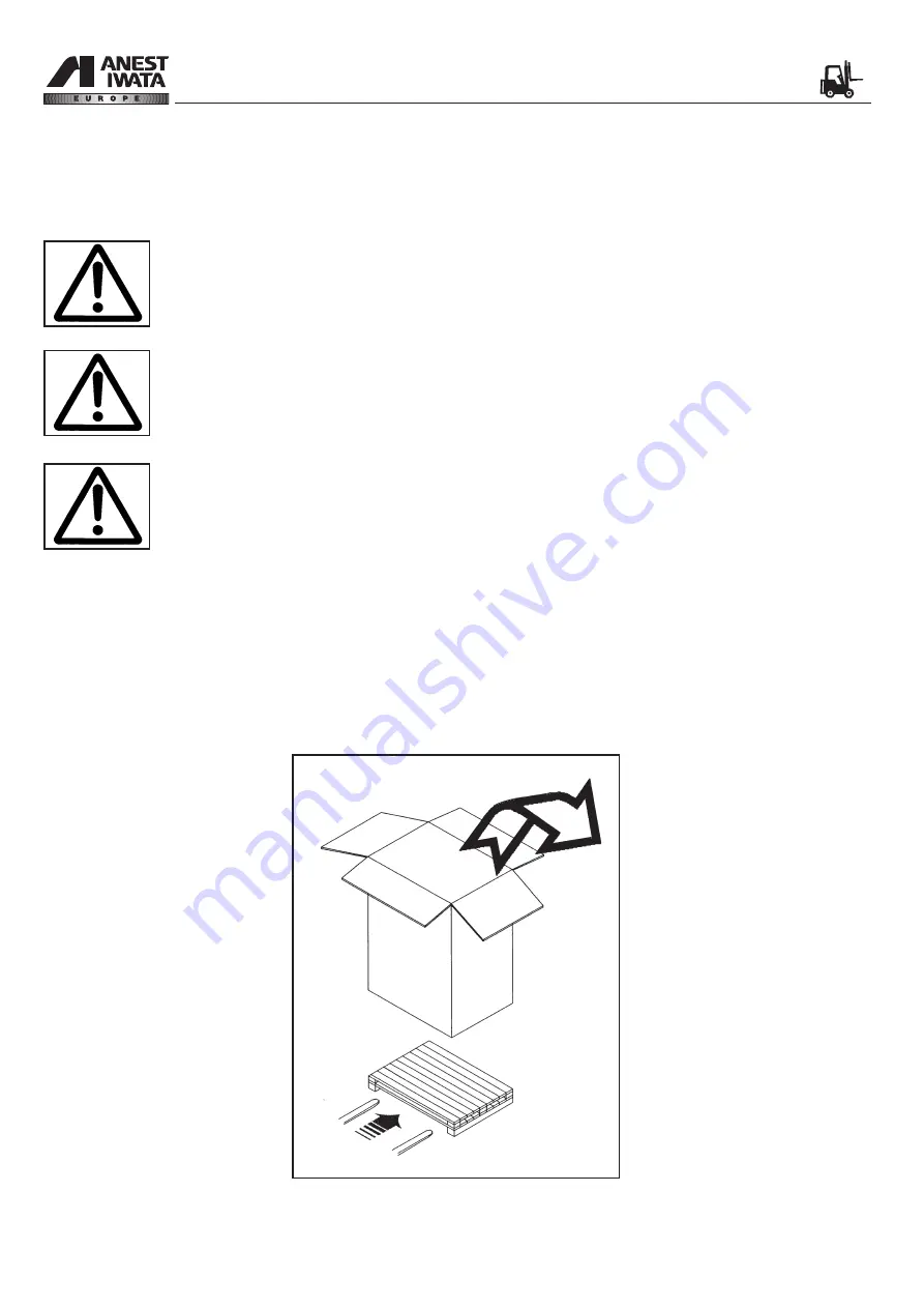 Anest Iwata MSU B193 Use And Maintenance Manual Download Page 8