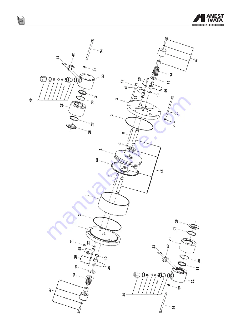 Anest Iwata MSU B193 Use And Maintenance Manual Download Page 37