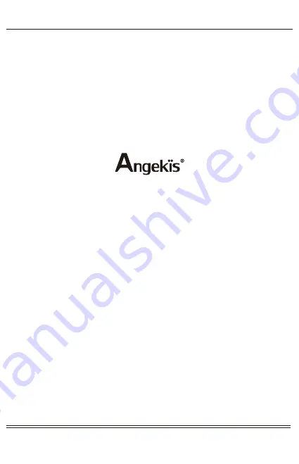 Angekis ASP-C-01 Manual Download Page 1