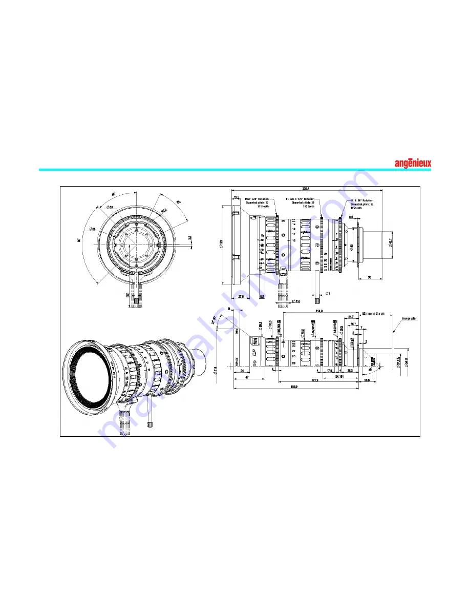 Angenieux Optimo DP 16-42 Скачать руководство пользователя страница 12