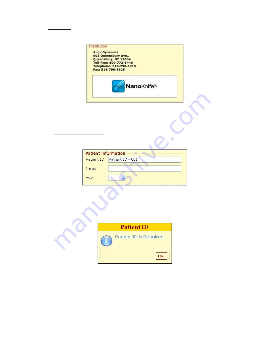 AngioDynamics NanoKnife User Manual Download Page 36