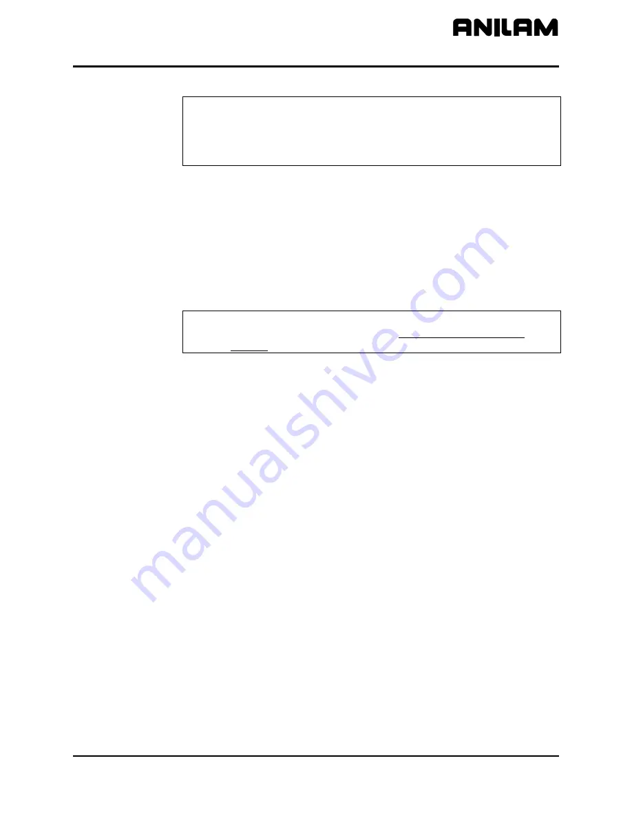 Anilam 5000M Installation Manual Download Page 15