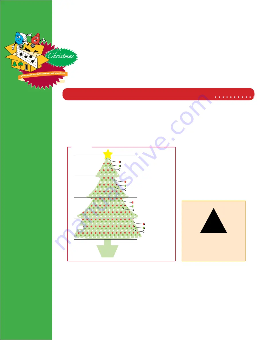 Animated Lighting Christmas in a box Assembly And Operating Instructions Manual Download Page 6