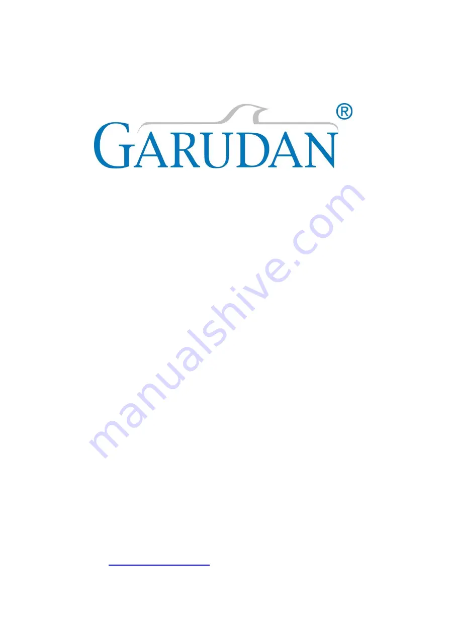 Anita Garudan GF-1130-448 MH/L34 User Manual Download Page 1