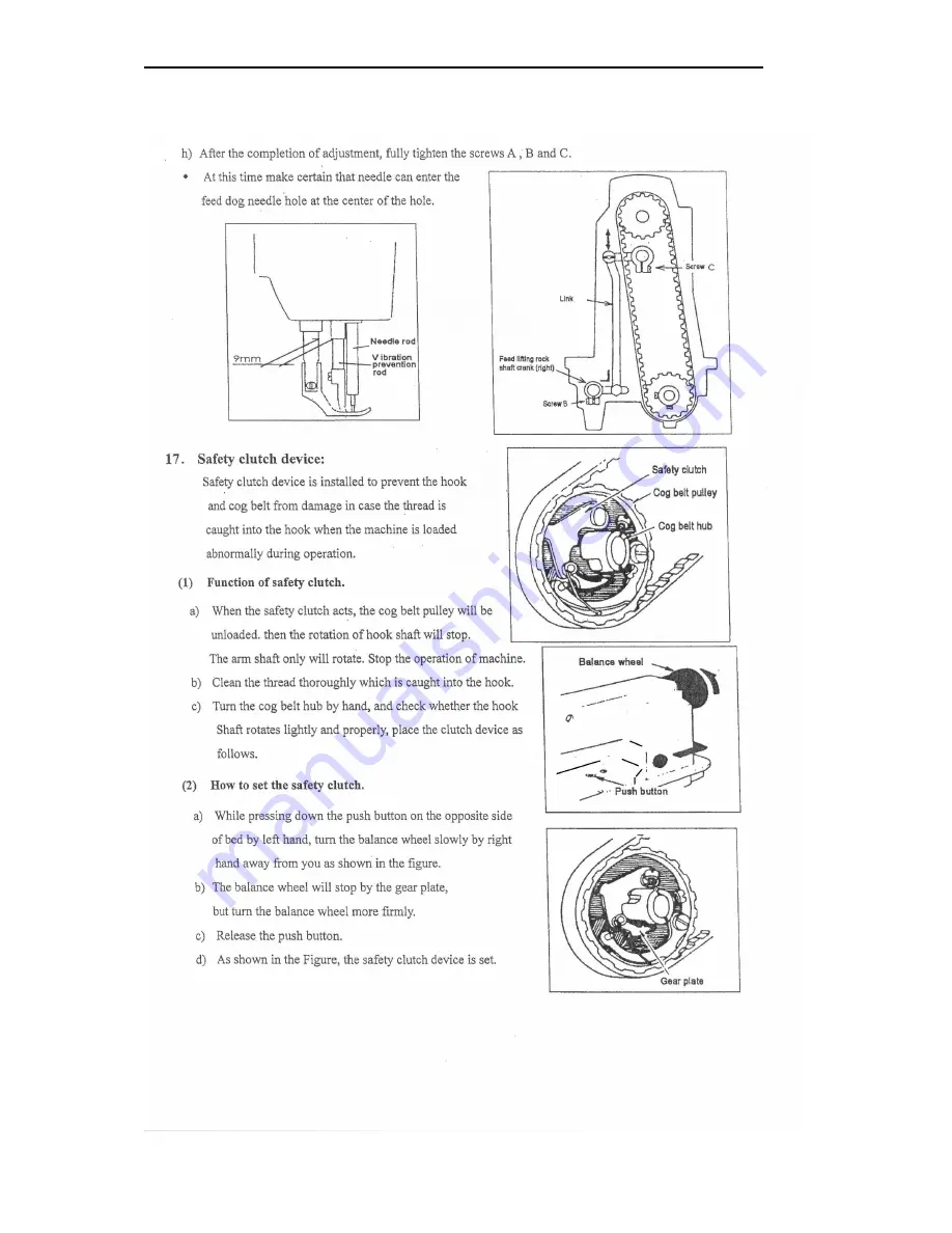 Anita GARUDAN GF-138 Serie L100 User Manual And  Spare Parts List Download Page 13