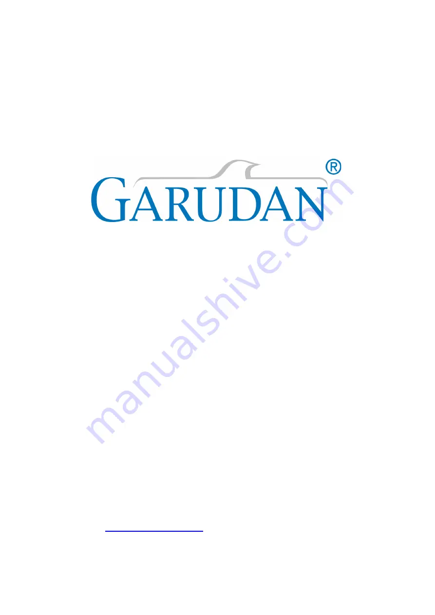 Anita Garudan GS-842-141 User Manual Download Page 1