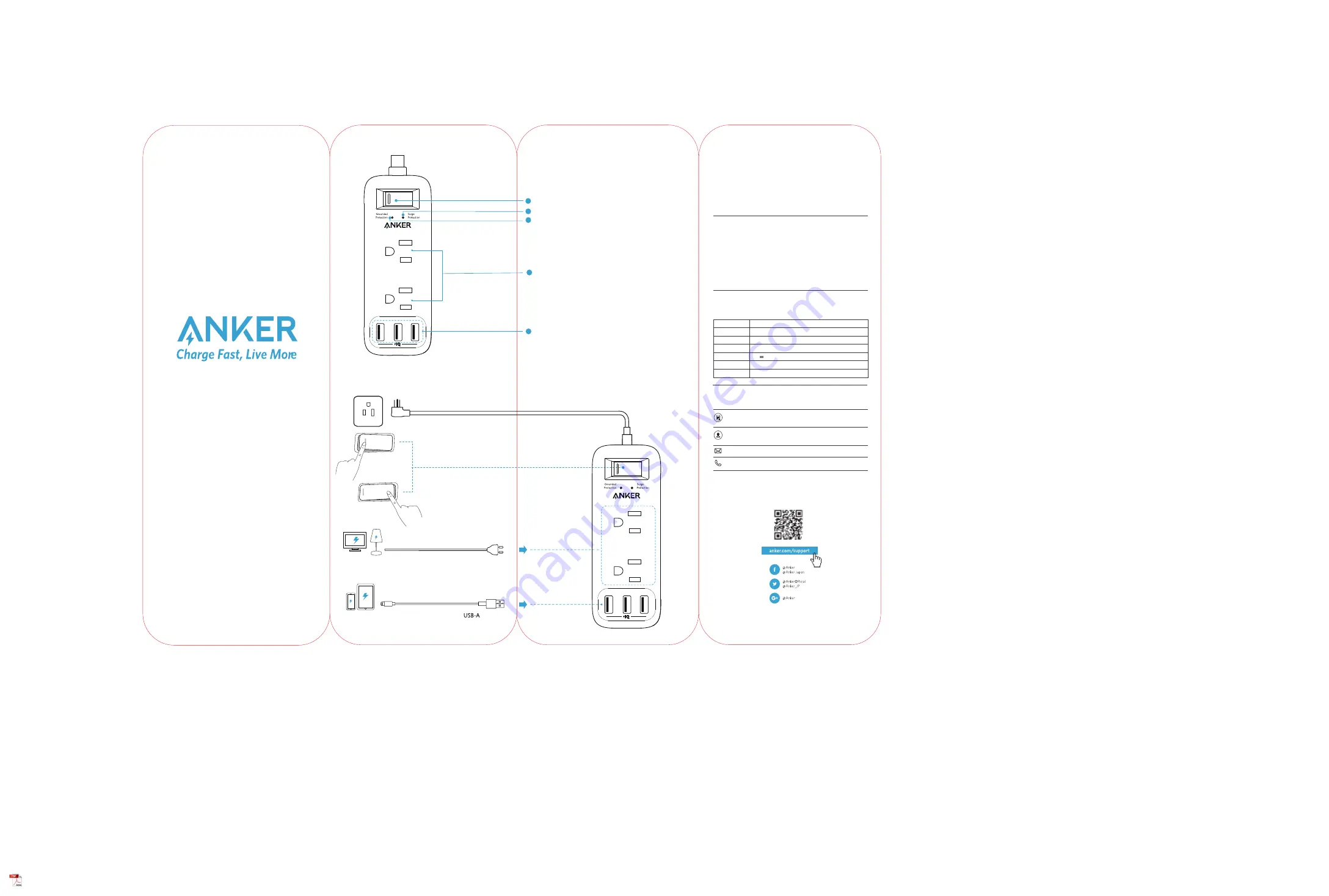 Anker PowerExtend Скачать руководство пользователя страница 1