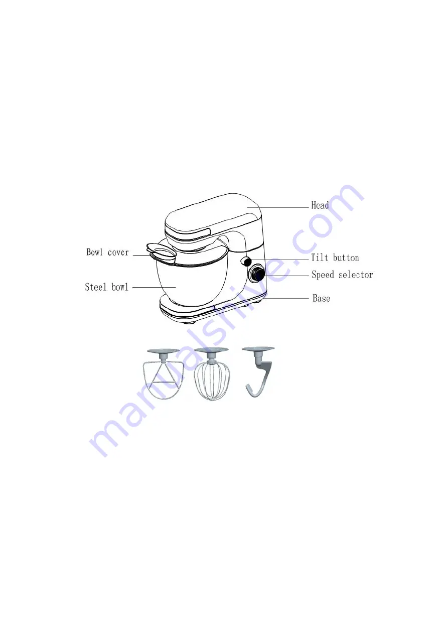 anko FP9071-GS User Manual Download Page 3