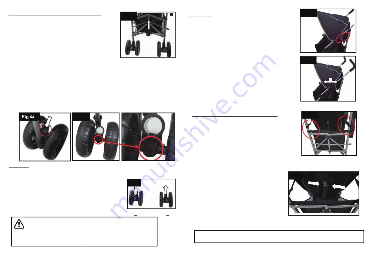 anko LAYBACK UMBRELLA STROLLER Instruction Manual Download Page 3