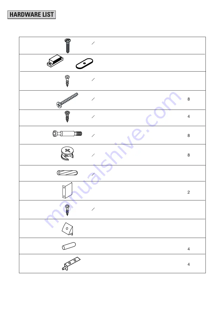 Anmytek Middle Century Media H0043 Assembly And Care Manual Download Page 3