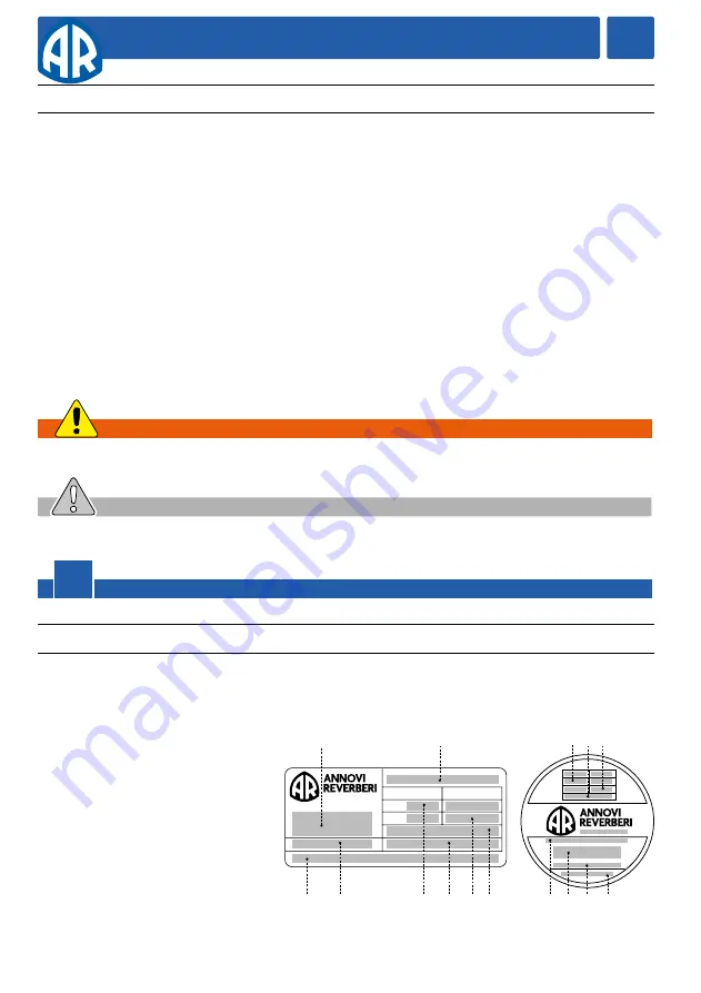 Annovi Reverberi AR 713 Instruction Manual Download Page 22