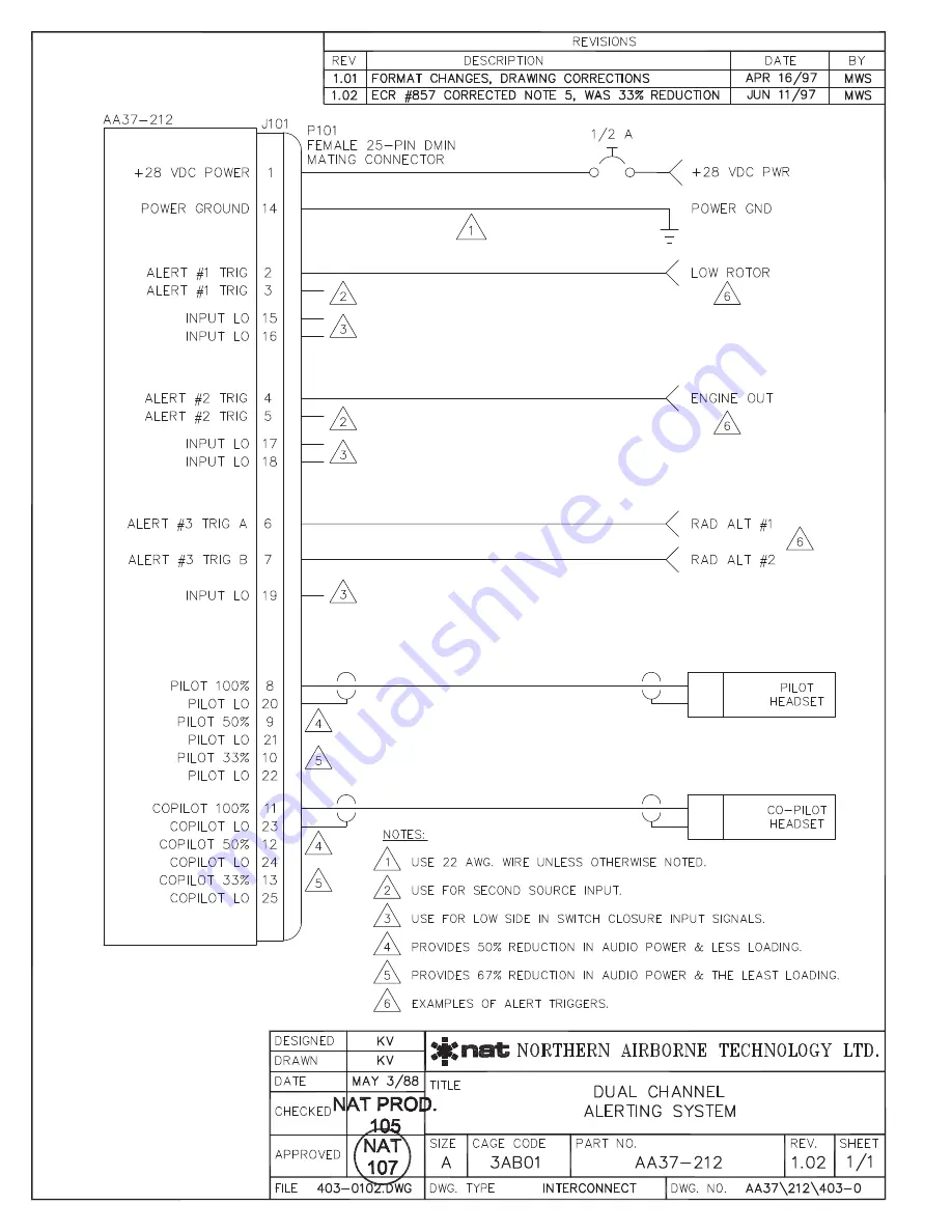 Anodyne Electronics Manufacturing AA37 Series Installation And Operation Manual Download Page 13