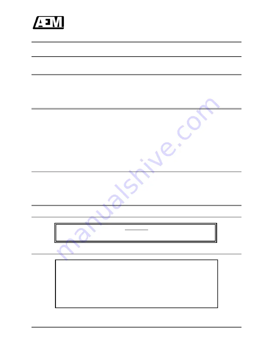 Anodyne Electronics Manufacturing AWG08-001 Installation And Operation Manual Download Page 21