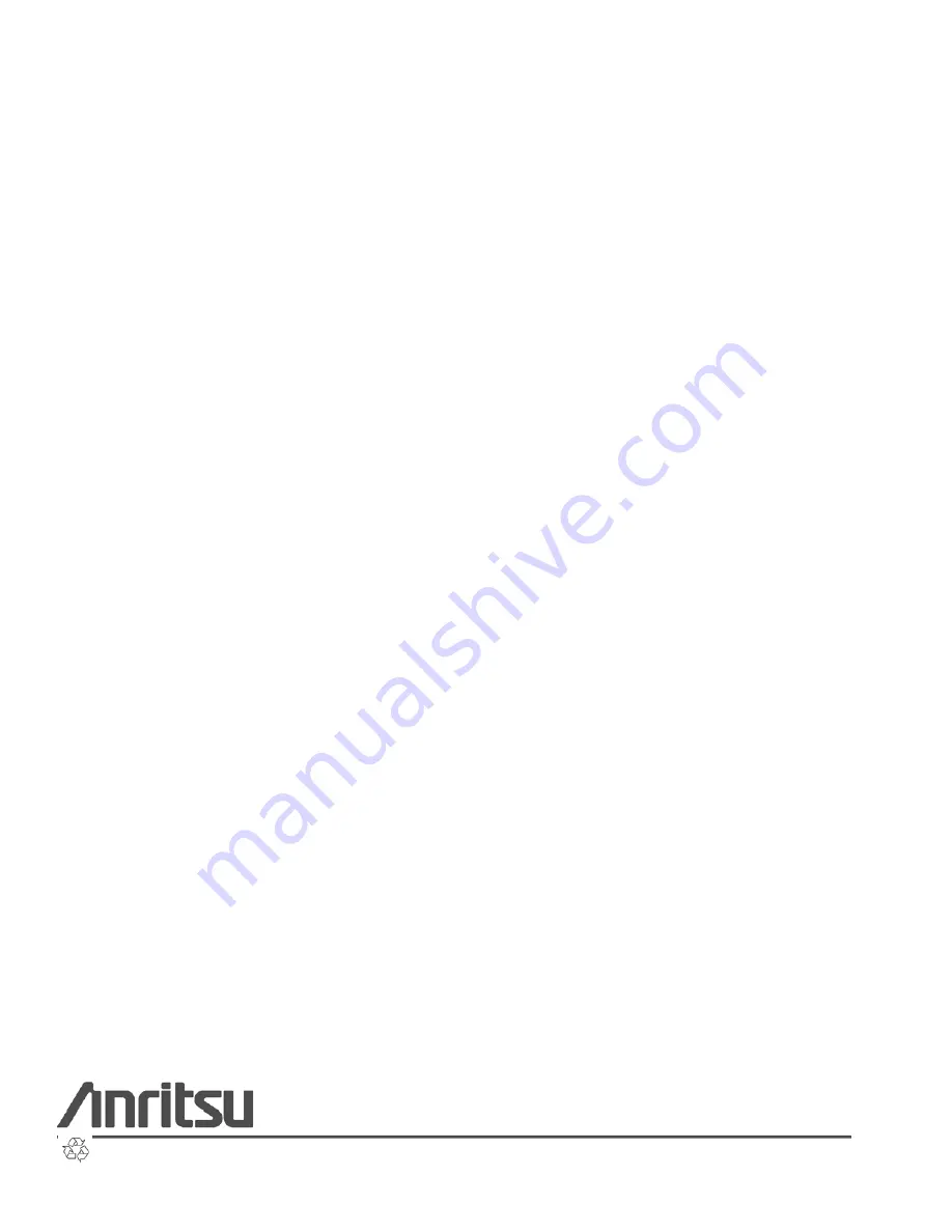 Anritsu Company Site Master S312D Maintenance Manual Download Page 62