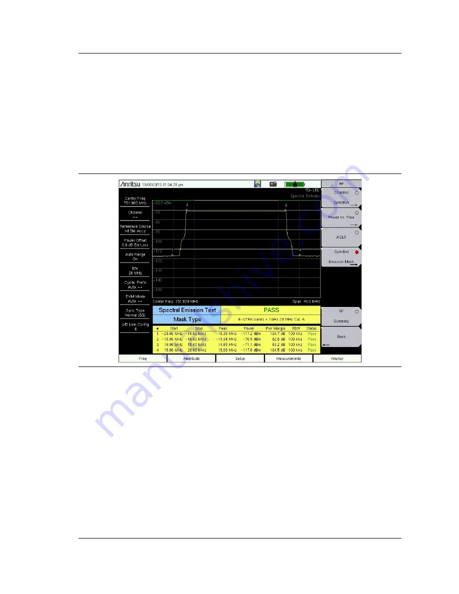 Anritsu 3GPP Measurement Manual Download Page 159