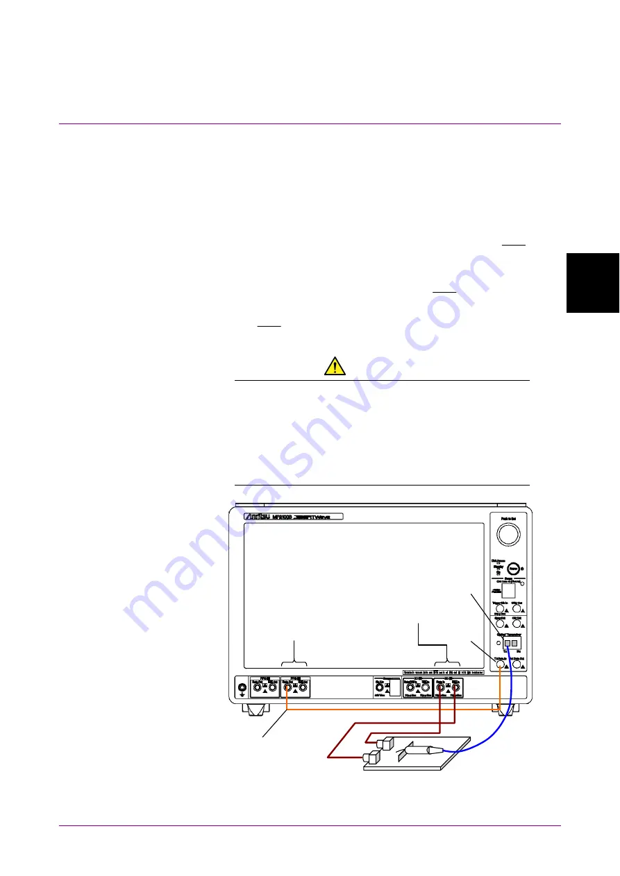 Anritsu BERTWave MP2100B Operation Manual Download Page 99