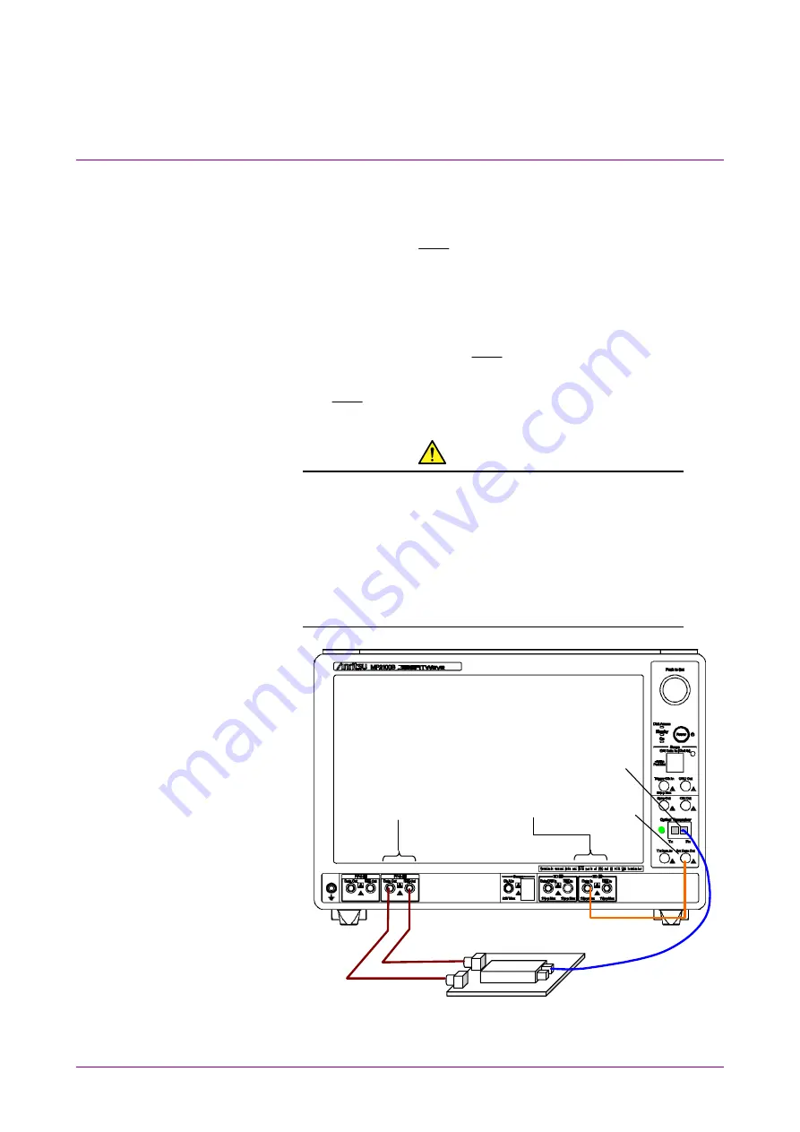 Anritsu BERTWave MP2100B Скачать руководство пользователя страница 102