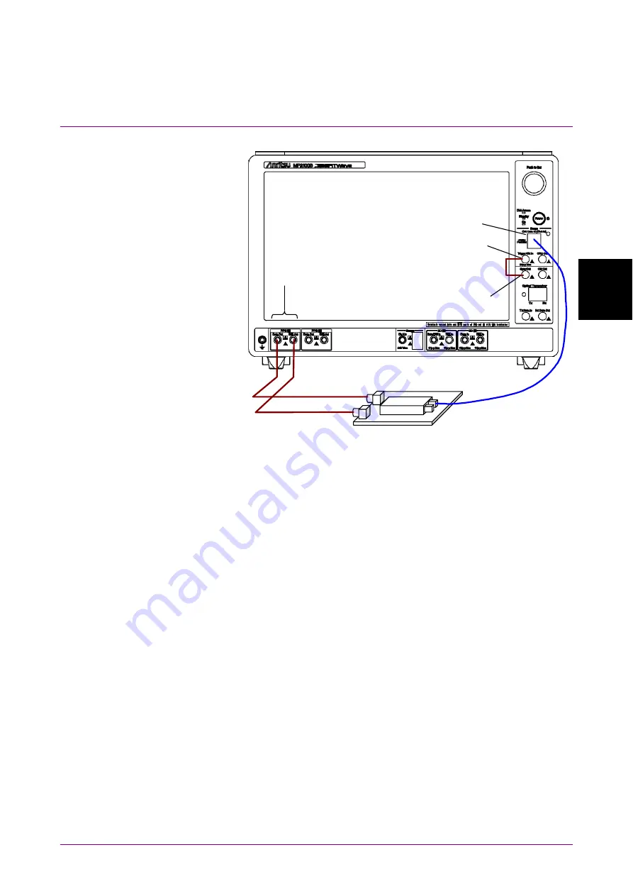 Anritsu BERTWave MP2100B Operation Manual Download Page 105