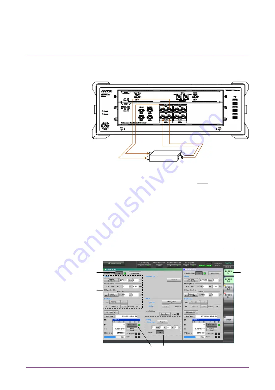 Anritsu BERTWave Series Скачать руководство пользователя страница 130