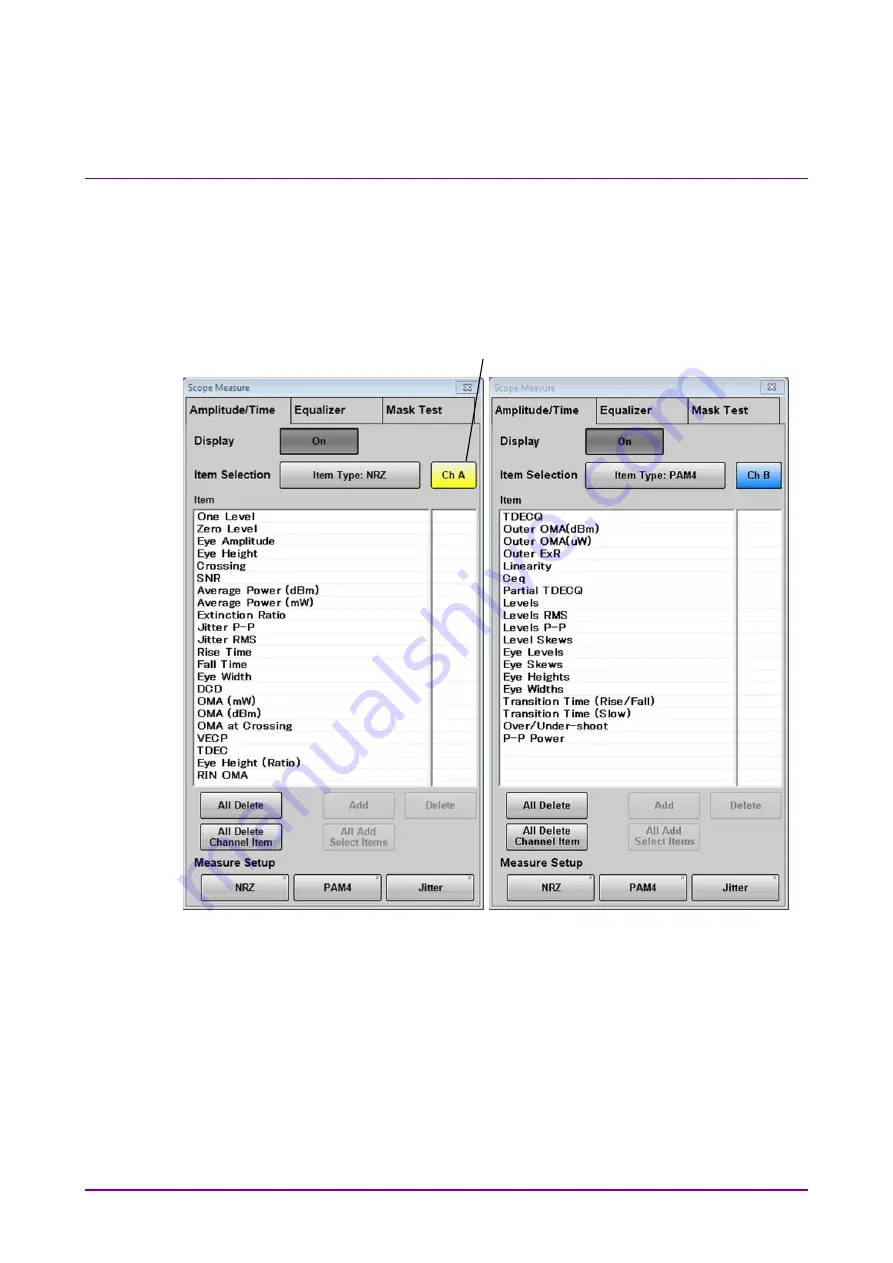 Anritsu BERTWave Series Скачать руководство пользователя страница 226