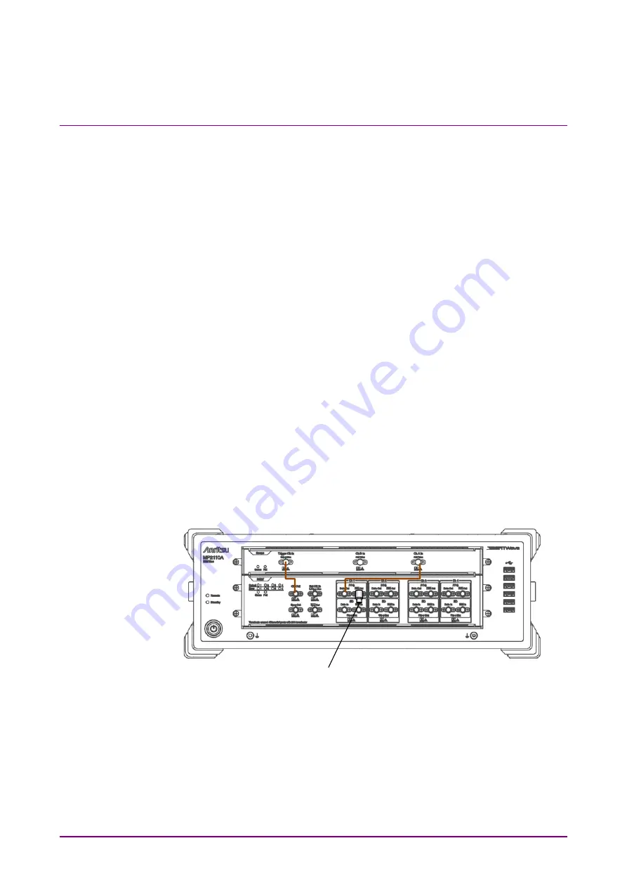 Anritsu BERTWave Series Скачать руководство пользователя страница 326