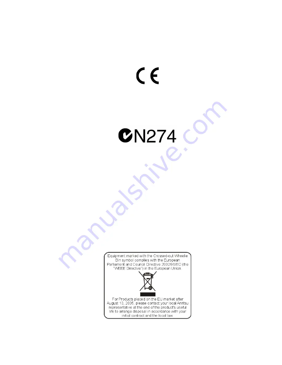 Anritsu BTS Master MT8221B Скачать руководство пользователя страница 7