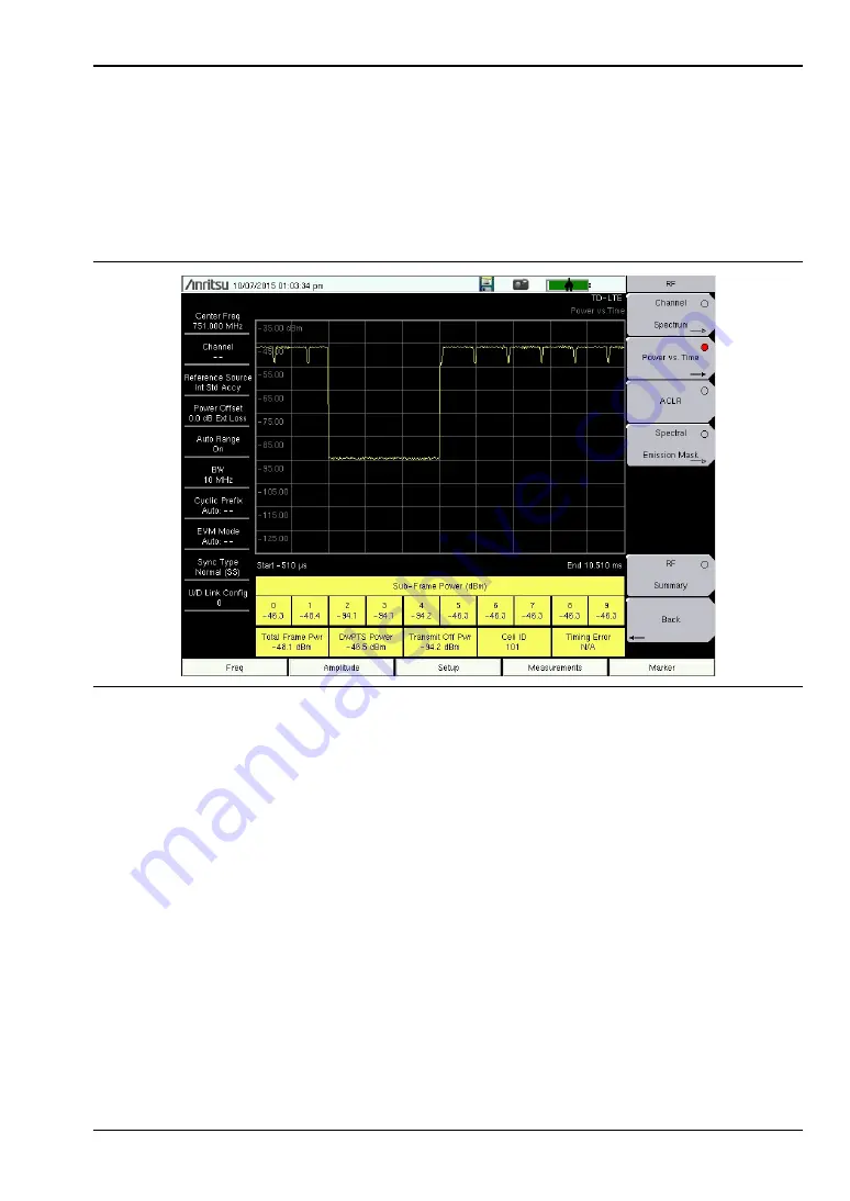 Anritsu BTS Master MT8221B Скачать руководство пользователя страница 277