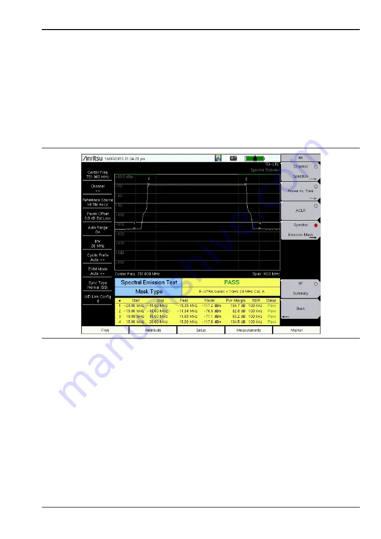 Anritsu BTS Master MT8221B Скачать руководство пользователя страница 279