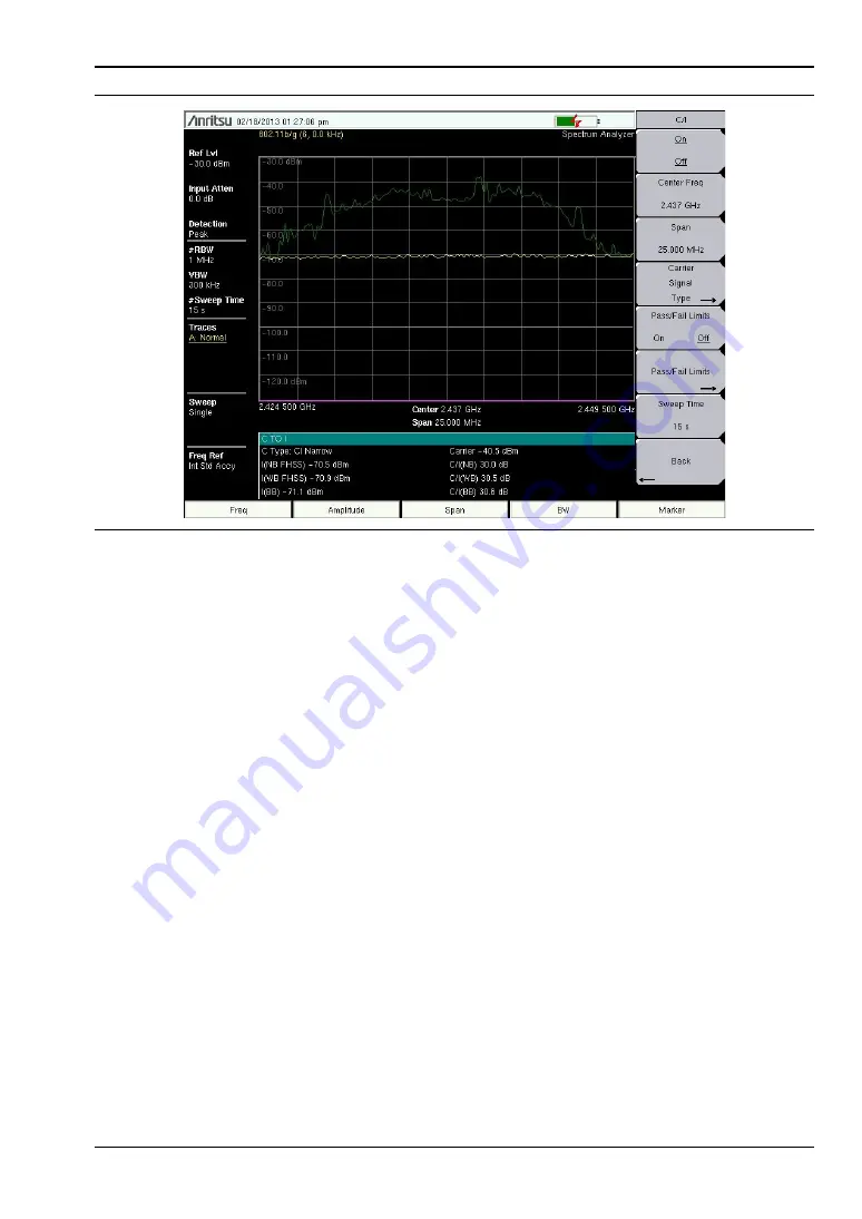 Anritsu BTS Master Скачать руководство пользователя страница 41