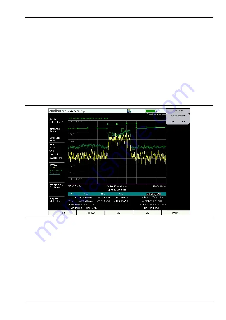 Anritsu BTS Master Скачать руководство пользователя страница 287