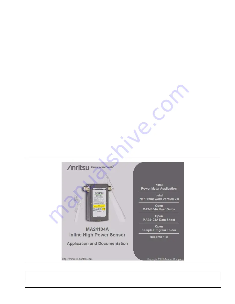 Anritsu MA24104A User Manual Download Page 9