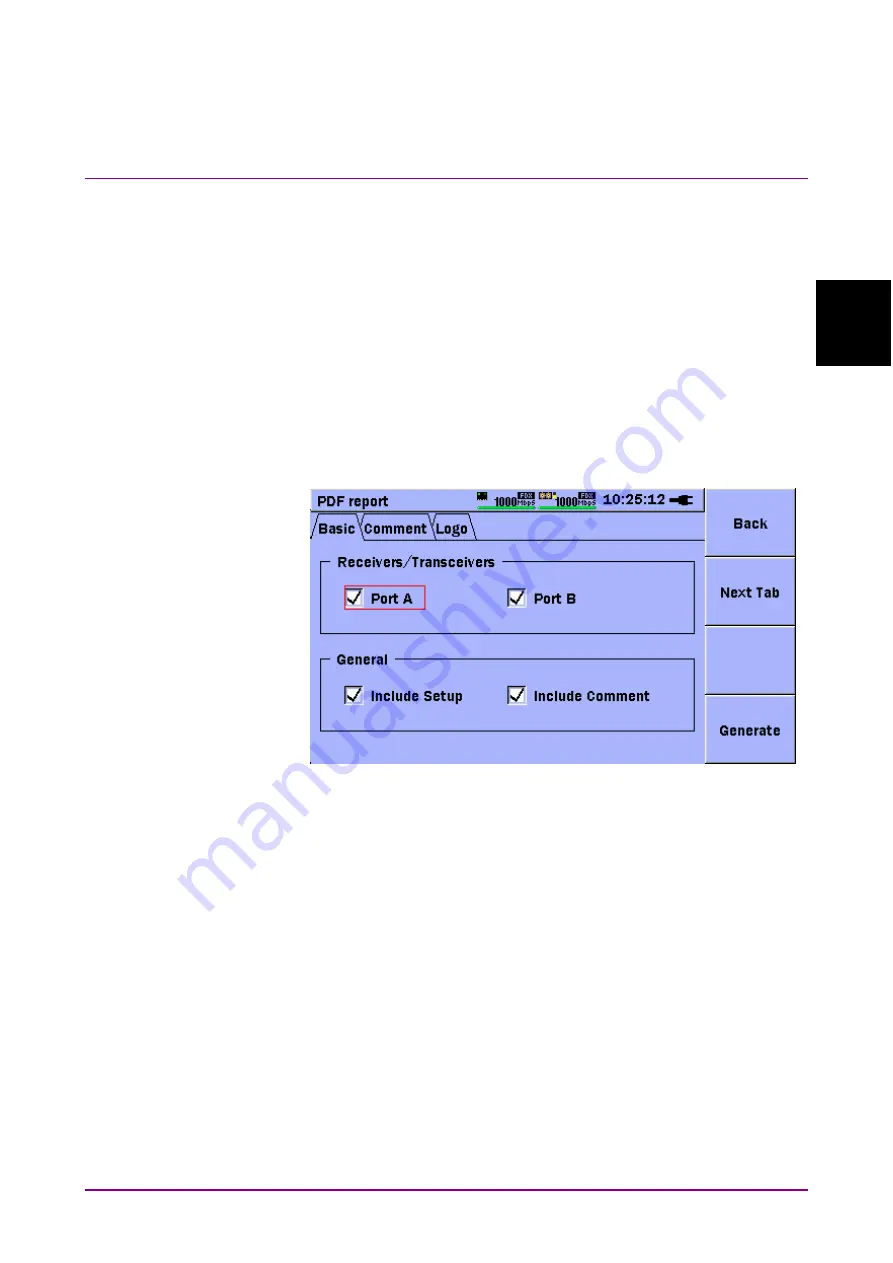 Anritsu Mainframe MU909060A Series Operation Manual Download Page 85