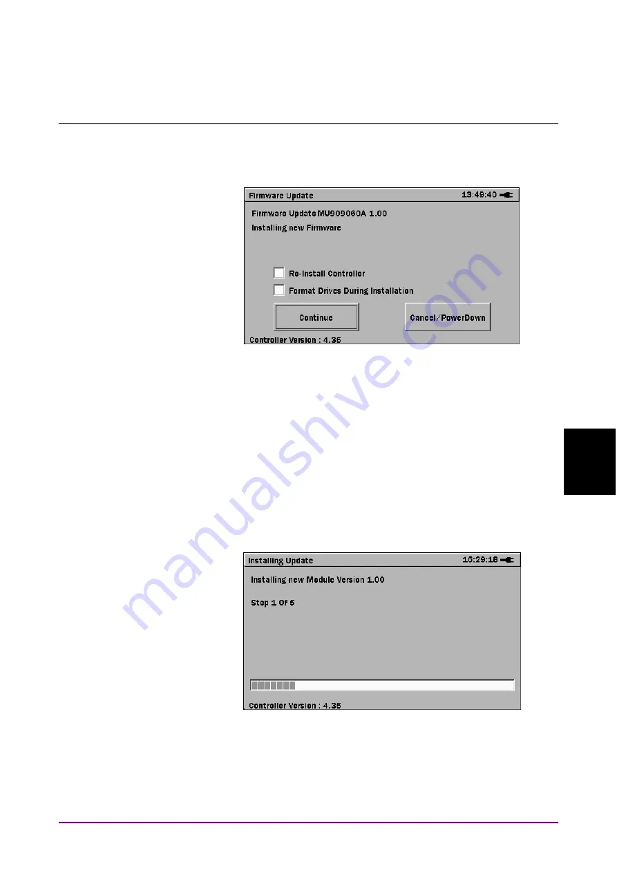 Anritsu Mainframe MU909060A Series Operation Manual Download Page 167