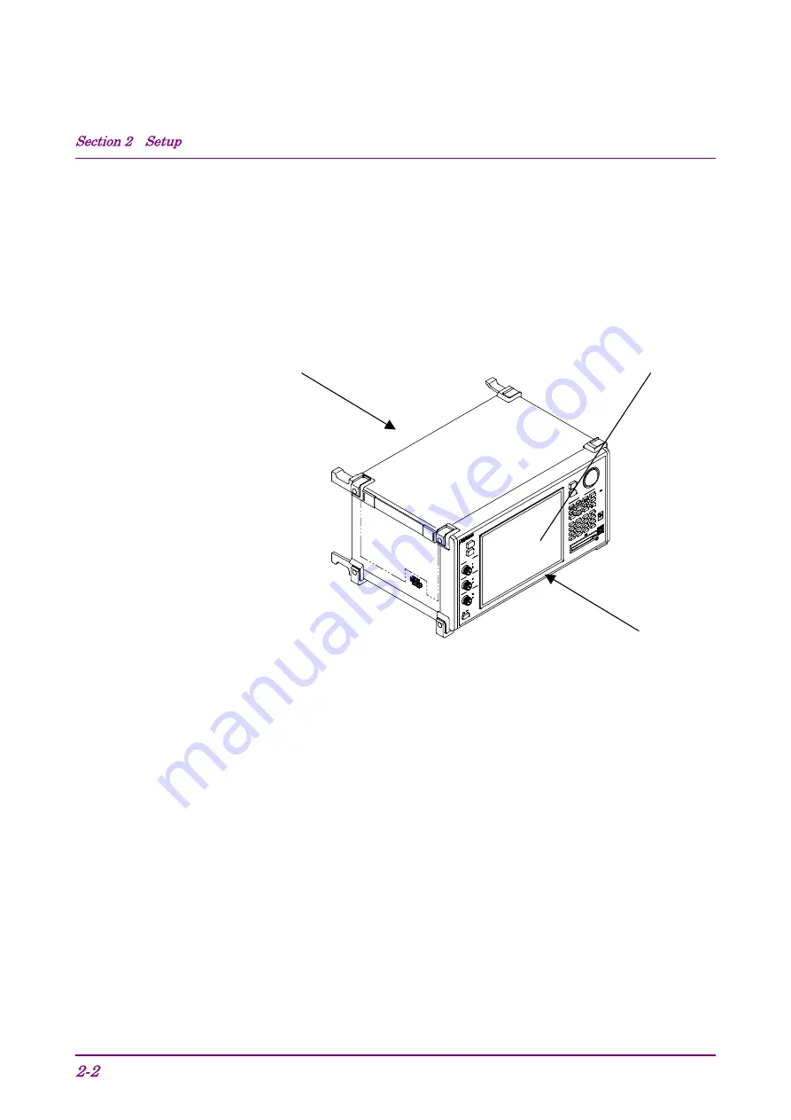 Anritsu MD8470A Скачать руководство пользователя страница 33