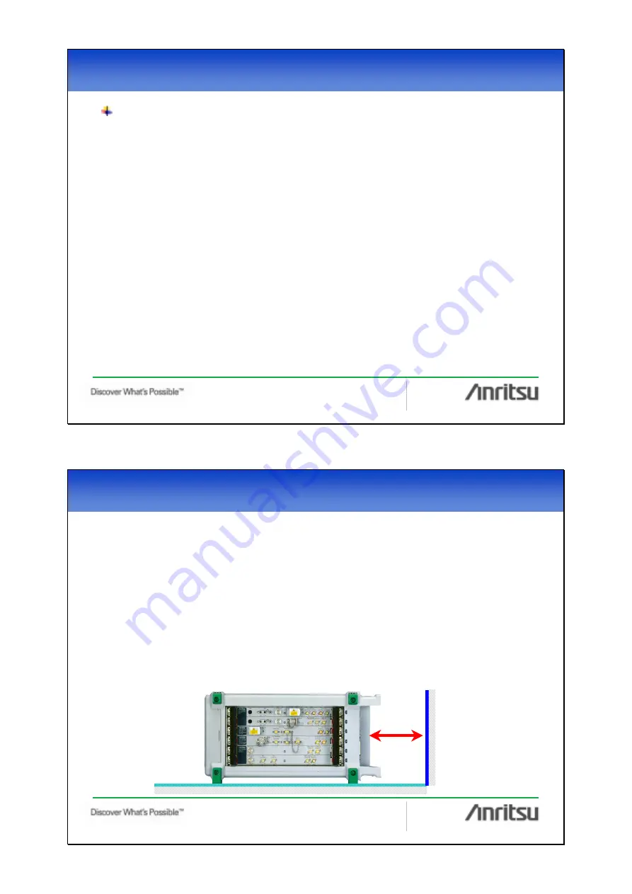 Anritsu MP1590B Quick Start Manual Download Page 4