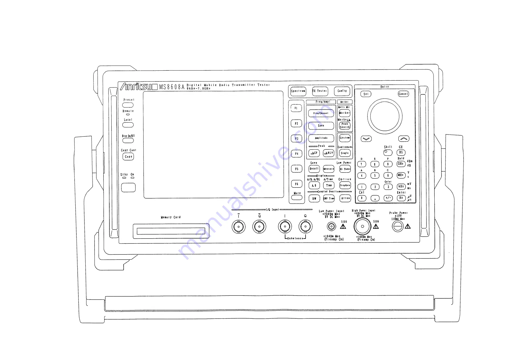 Anritsu MS8608A Скачать руководство пользователя страница 179