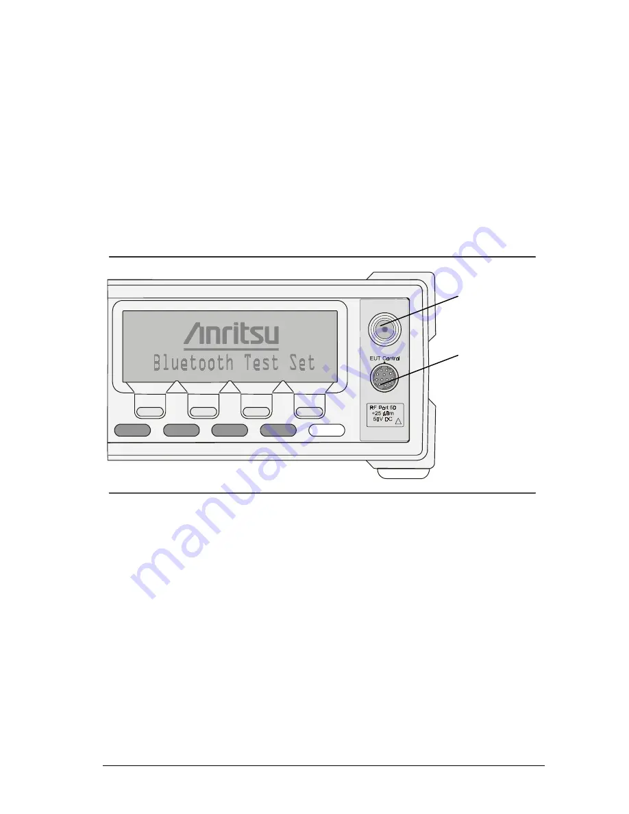 Anritsu MT8850A Operation Manual Download Page 27