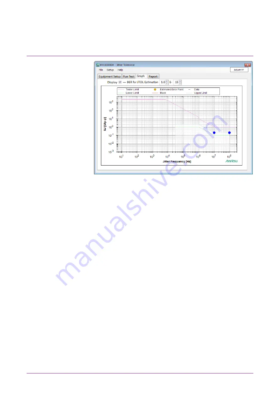 Anritsu MX183000A Operation Manual Download Page 20