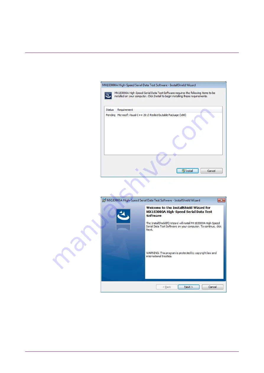 Anritsu MX183000A Operation Manual Download Page 30