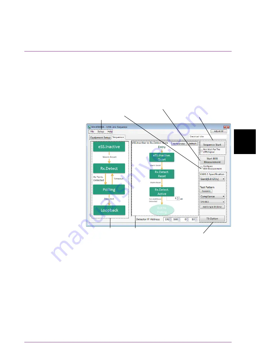 Anritsu MX183000A Operation Manual Download Page 73