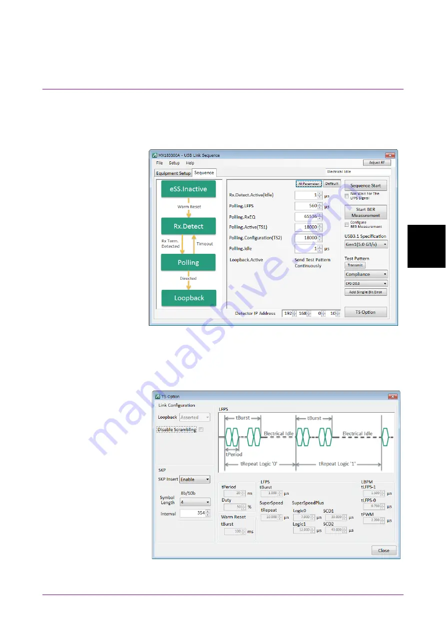 Anritsu MX183000A Operation Manual Download Page 75