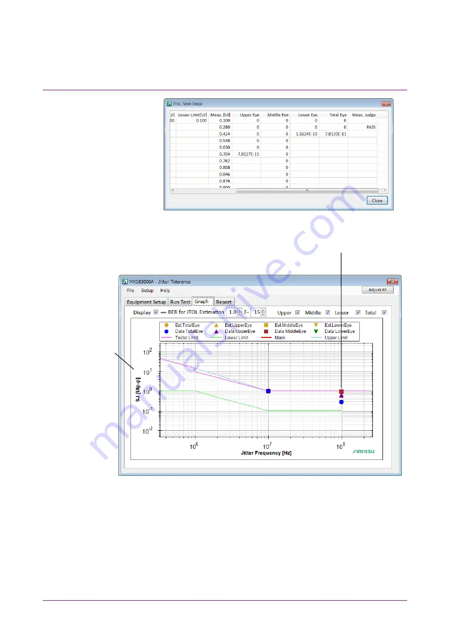 Anritsu MX183000A Operation Manual Download Page 96