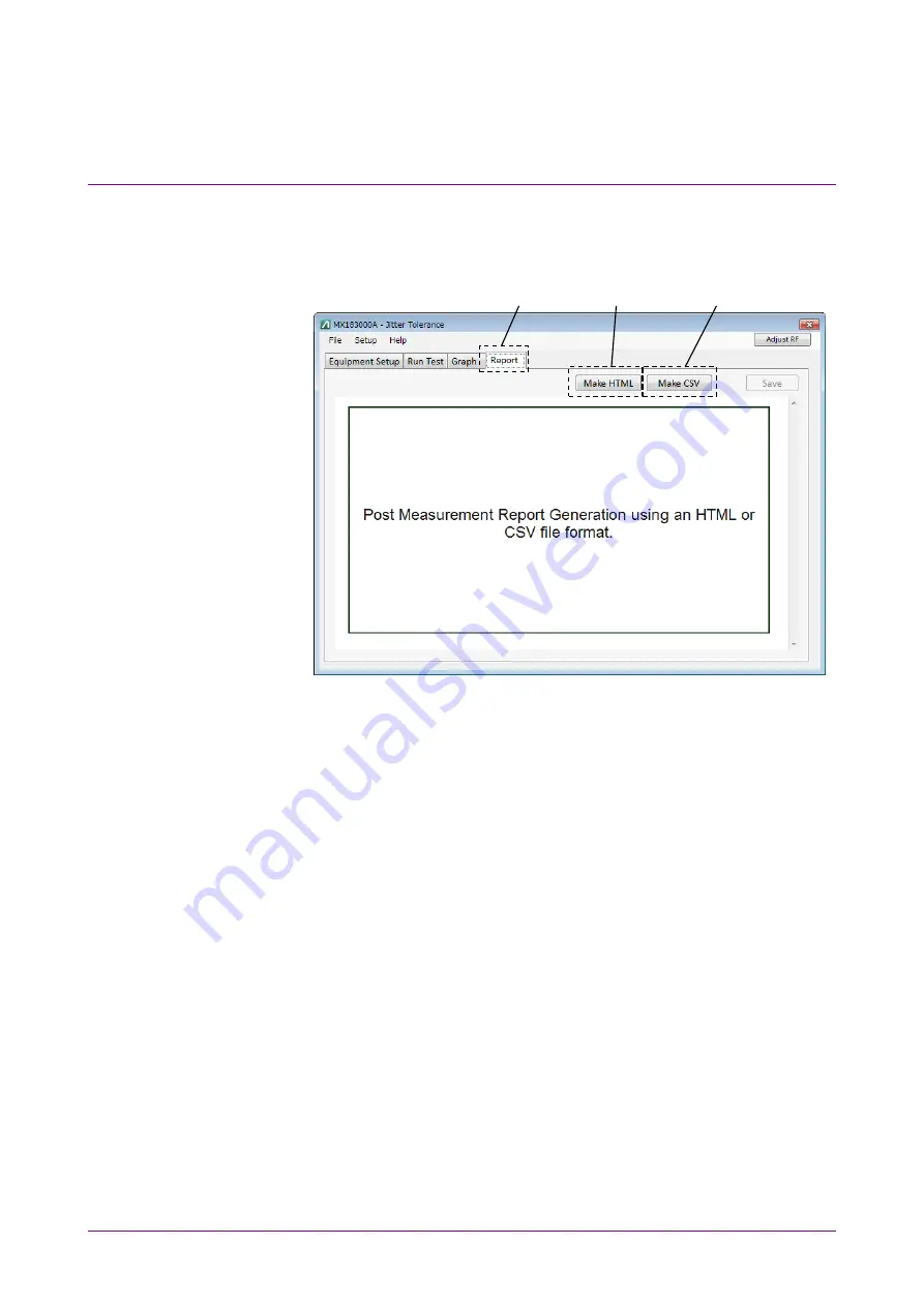 Anritsu MX183000A Operation Manual Download Page 98